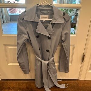 BCBG trench coat - light blue